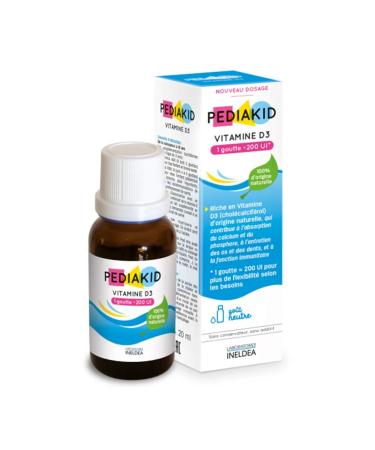 Pediakid Vitamine D3 200 UI Pediabrik vitamin D3 200