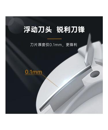 Mini Electric British Men's Transparent Blue 3 Blade - Buy Online on GoSupps.com