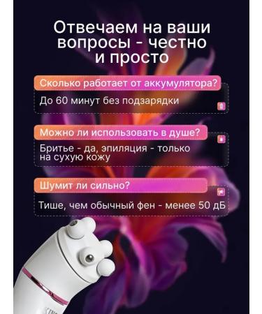 Female Electric Epiphane 5 in 1 trimmer Piling Care and - Buy Online on GoSupps.com