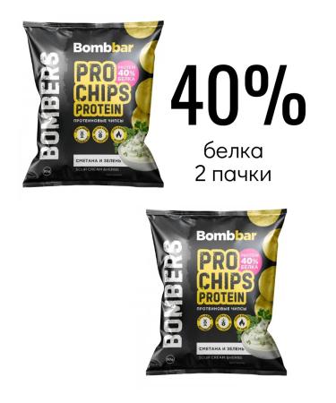 BombBar Protein chips whole grain sour cream and onions - Buy Online on GoSupps.com