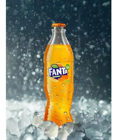 Shipped drink Fanta Orange Georgia 0 33 l 15 pcs - Buy Online on GoSupps.com