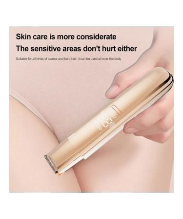 2B1 electric trimmer for a bikini face of the body (gold) - Buy Online on GoSupps.com