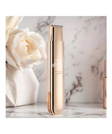 2B1 electric trimmer for a bikini face of the body (gold) - Buy Online on GoSupps.com