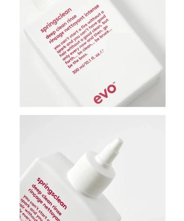 EVO Springsclean Deep Clean Rinse Deep Cleansing Cream for Curly and Frizzy Hair - Buy Online on GoSupps.com