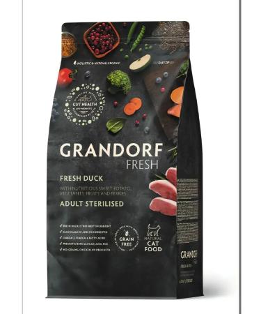 Grandorf fresh For sterilized cats fresh duck 400g