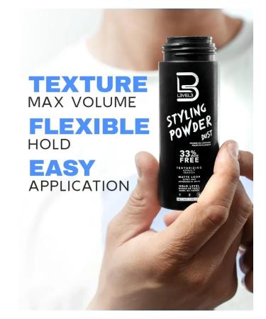 L3VEL3 Hair styling powder 30 g - Buy Online on GoSupps.com