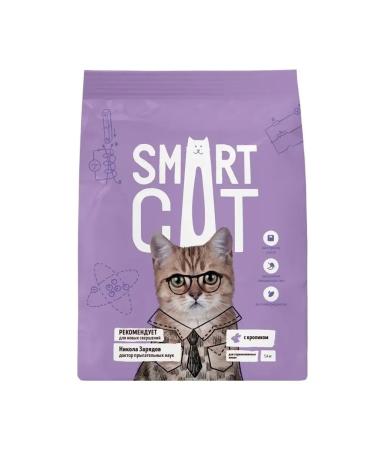 Smart Cat Sterilized cat food rabbit with vegetables 1.4 kg - Buy Online on GoSupps.com