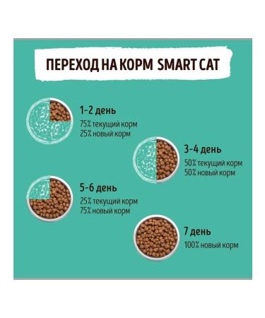 Smart Cat Dry food for sterilized cats chicken with vegetables 0.4 kg - Buy Online on GoSupps.com