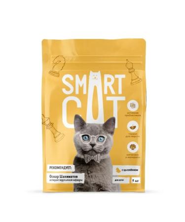 Smart Cat Dry food for kittens with chicken and vegetables 5 kg - Buy Online on GoSupps.com