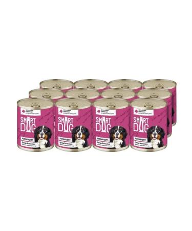 Smart Dog For adult dogs and puppies pieces of lamb in sauce - Buy Online on GoSupps.com