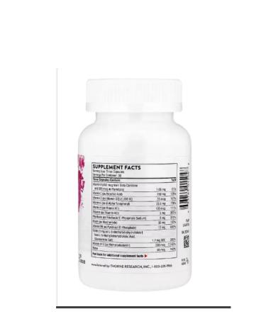 Thorne Research Multivitamins for pregnant women Basic Prenatal 90 capsules - Buy Online on GoSupps.com
