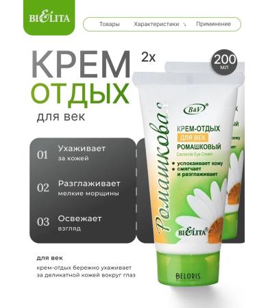 Belita Cream - Eye rest from edema 2pcs