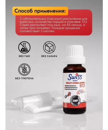 SW SS BORK TURKEY Methylcobalamin B-12 T rkiye spray - Buy Online on GoSupps.com