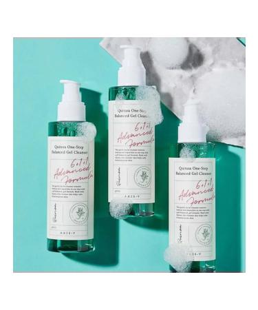 AXISY Cleaning Gel with Kinoa QUINOA ONE STEP Balance Gel Cleanser - Buy Online on GoSupps.com