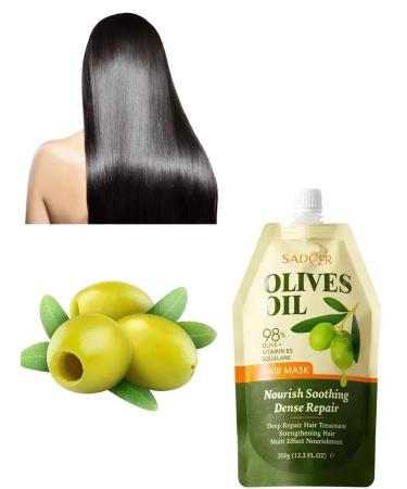 BahZara Hair mask with olive oil food and shine - Buy Online on GoSupps.com