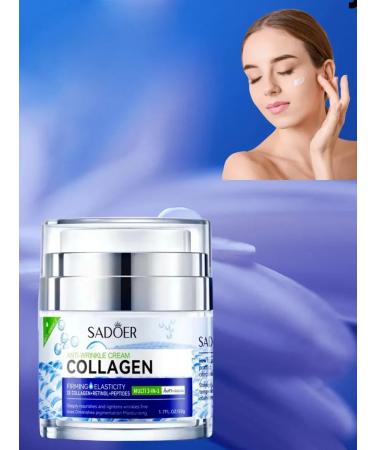 BahZara Facial anti -aging cream with retinol and peptides - Buy Online on GoSupps.com