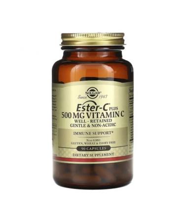 SOLGAR Ester-C Plus antioxidants 500 mg 90 capsules