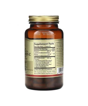 SOLGAR Ester-C Plus antioxidants 500 mg 90 capsules - Buy Online on GoSupps.com