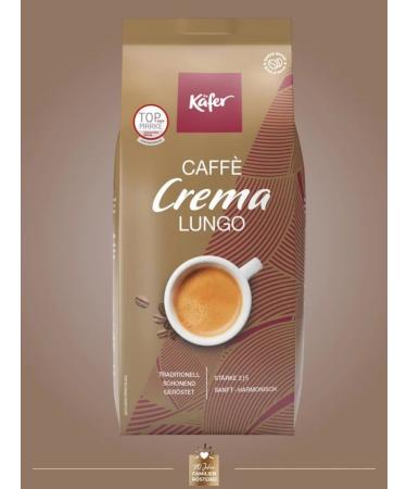 minges Natural coffee fried in Kafer Cafe Crema Lungo grains