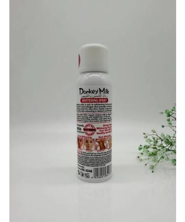 Sparkly4 whitening spray for the face and body with donkey milk - Buy Online on GoSupps.com