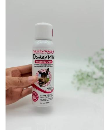 Sparkly4 whitening spray for the face and body with donkey milk - Buy Online on GoSupps.com