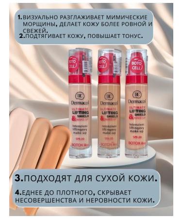 Tonal cream from Dermacol 30 ml with SPF 30 Acne tone 1 - Buy Online on GoSupps.com