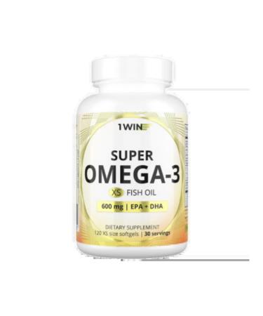 1win Super Omega-3 XS Superga-3 XS capsules weighing 670 mg ...