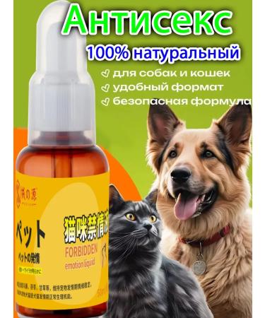 Antisex for a cat and a dog