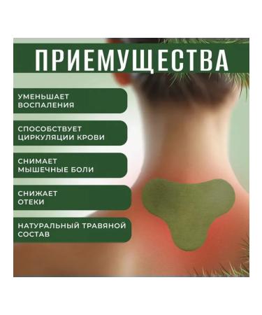 A patch anesthetic warming for a neck on herbs 100pcs - Buy Online on GoSupps.com