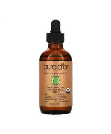 PURA D'OR Vitamin E in the form of oil 70 000 IU 118 ml - Buy Online on GoSupps.com