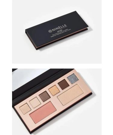 Ninelle Palette for eye makeup and face Musa 601 nude - Buy Online on GoSupps.com