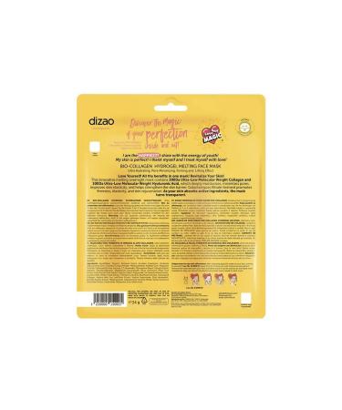 Dizao A set of facial masks biomollagenic hydrogel melting 4pcs - Buy Online on GoSupps.com