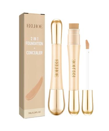 eelhoe Double head of concealer naturally skin change - Buy Online on GoSupps.com