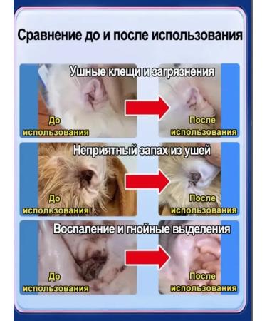 Ear drops from the ear tick for dogs and cats 60ml - Buy Online on GoSupps.com