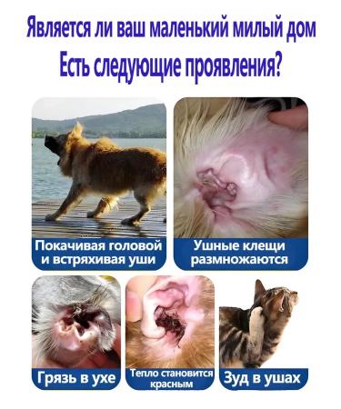 Drops from the ear tick for cats and dogs - Buy Online on GoSupps.com