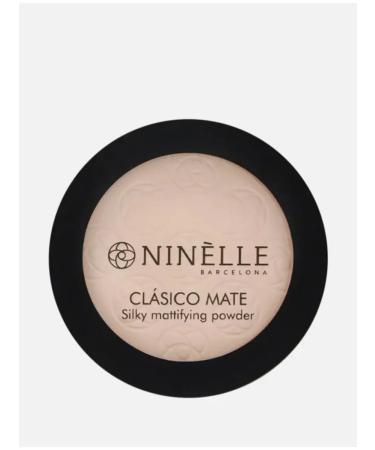 NINELLE clasico mate 201 Light Beige Light Matte Face Powder