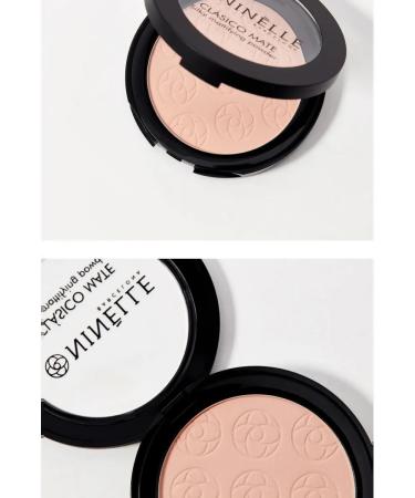 NINELLE clasico mate 202 light matte face powder pink-beige - Buy Online on GoSupps.com