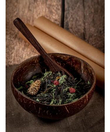 Legend of Taste Black Taiga premium tea with cones "coniferous forest" 200 grams - Buy Online on GoSupps.com