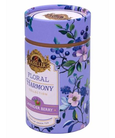 Basilur Tea green leaf berry lavender 75 g - Buy Online on GoSupps.com
