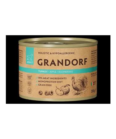 Grandorf Canned food for dogs Assorted 200g*8pcs - Buy Online on GoSupps.com