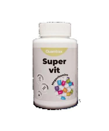 Quamtrax Nutrition Vitamins and minerals Super vit Magavitamins 120 capsules