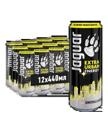 Jaguar Energy Drink Energetik Urban Energy Shikuvasa-Cocosa 0.44 l x12 pcs - Buy Online on GoSupps.com