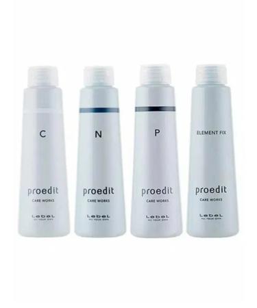 LebeL Proedit Care Works Set of Hair Wastelets 4*150 ml