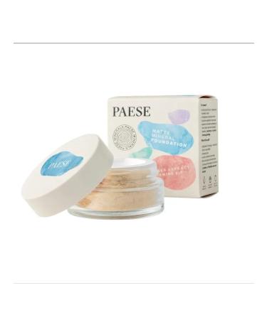 PAESE Matte Mineral Tonal Facial Cream 30 ml 101W Beige