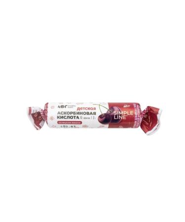 ABC Healthy Food Askorbinka Taste of cherries with glucose sugar 3g 10pc -3 c.