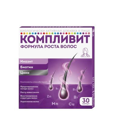 Complivit Hair growth formula capsule 30pc -1 units