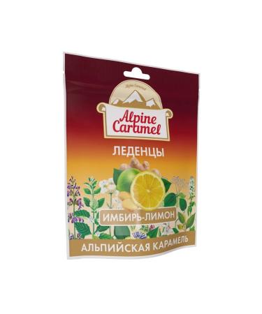 Alpine caramel Taste of Alpine Lemon Ginger 75g -1 pcs - Buy Online on GoSupps.com