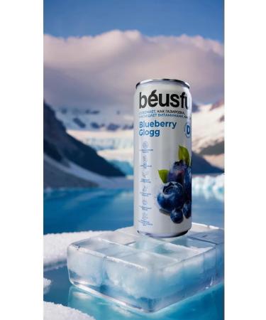Beuseful Useful lemonade Beusful 0.33l.*20pcs. Blueberry - Buy Online on GoSupps.com