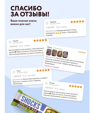 SHOCKS Assorted # 1 Protein bars in chocolate without sugar 12 pcs - Buy Online on GoSupps.com