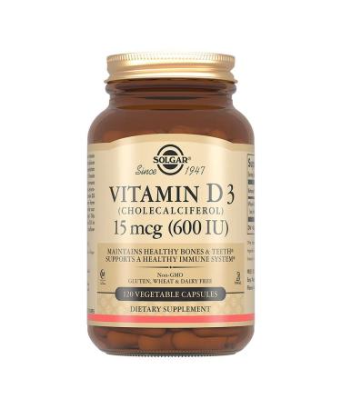 Vitamin D3 solgar Solgar capsules 600MA 240mg 120pc -1 units